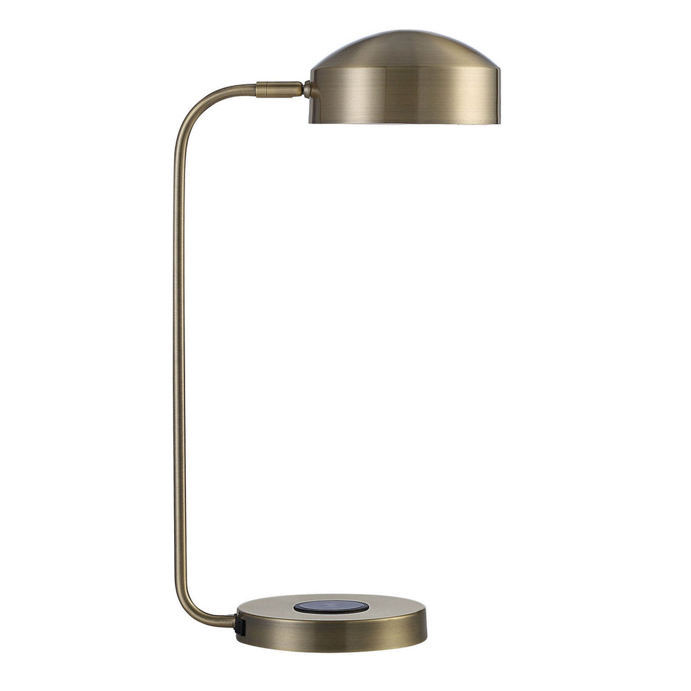 Renwil Canada - LED Table Lamp - Riesco - Antique Brass- Union Lighting Luminaires Decor