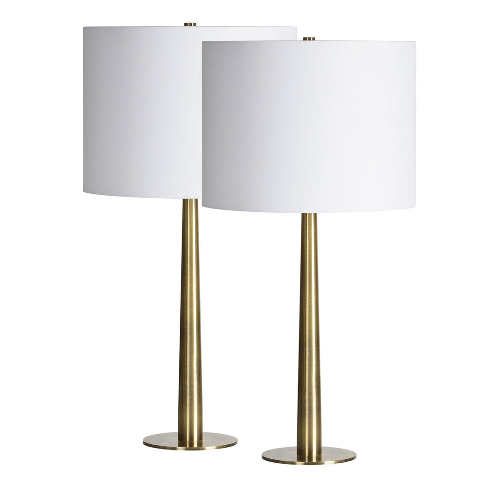 Renwil Canada - LED Table Lamp- Set - Sarai - Antique Brass- Union Lighting Luminaires Decor