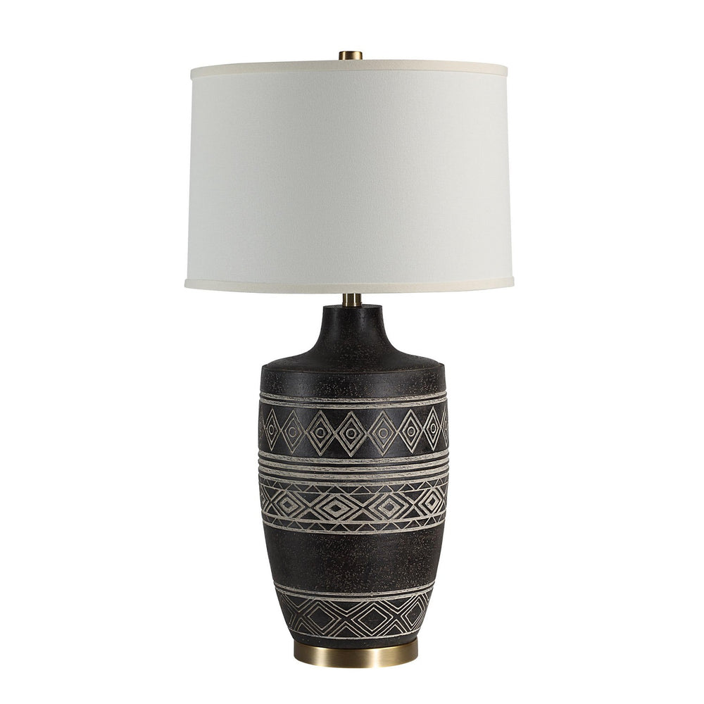 Renwil Canada - One Light Table Lamp - Ceniza - Black With Wash- Union Lighting Luminaires Decor
