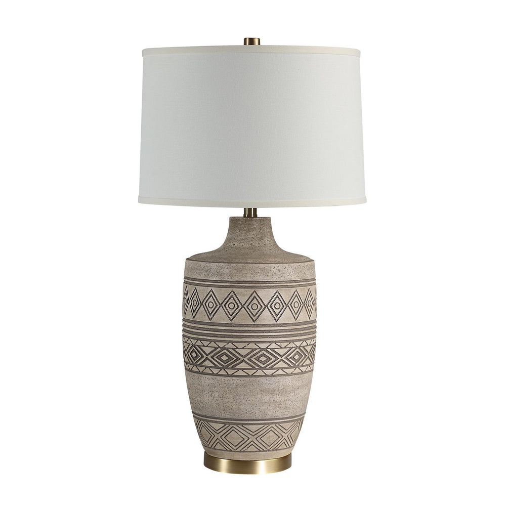 Renwil Canada - One Light Table Lamp - Charlize - Beige With Wash- Union Lighting Luminaires Decor