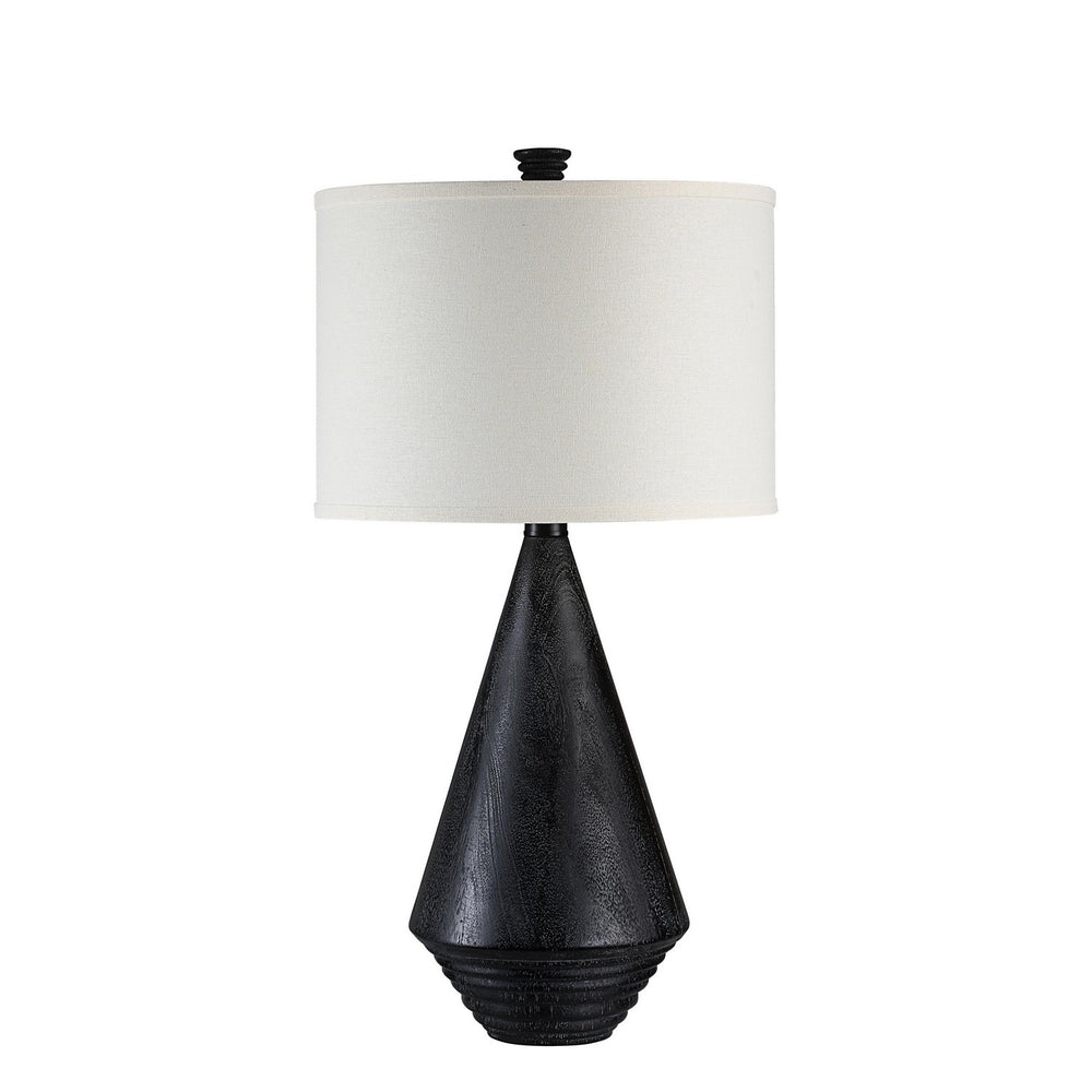 Renwil Canada - One Light Table Lamp - Tortora - Matte Black Wash- Union Lighting Luminaires Decor