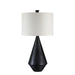 Renwil Canada - One Light Table Lamp - Tortora - Matte Black Wash- Union Lighting Luminaires Decor