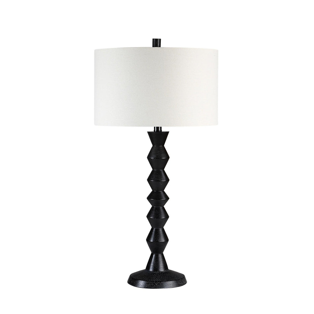 Renwil Canada - One Light Table Lamp - Tulum - Matte Black Wash- Union Lighting Luminaires Decor