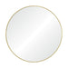 Renwil Canada - Mirror - Grady - Satin Brass- Union Lighting Luminaires Decor