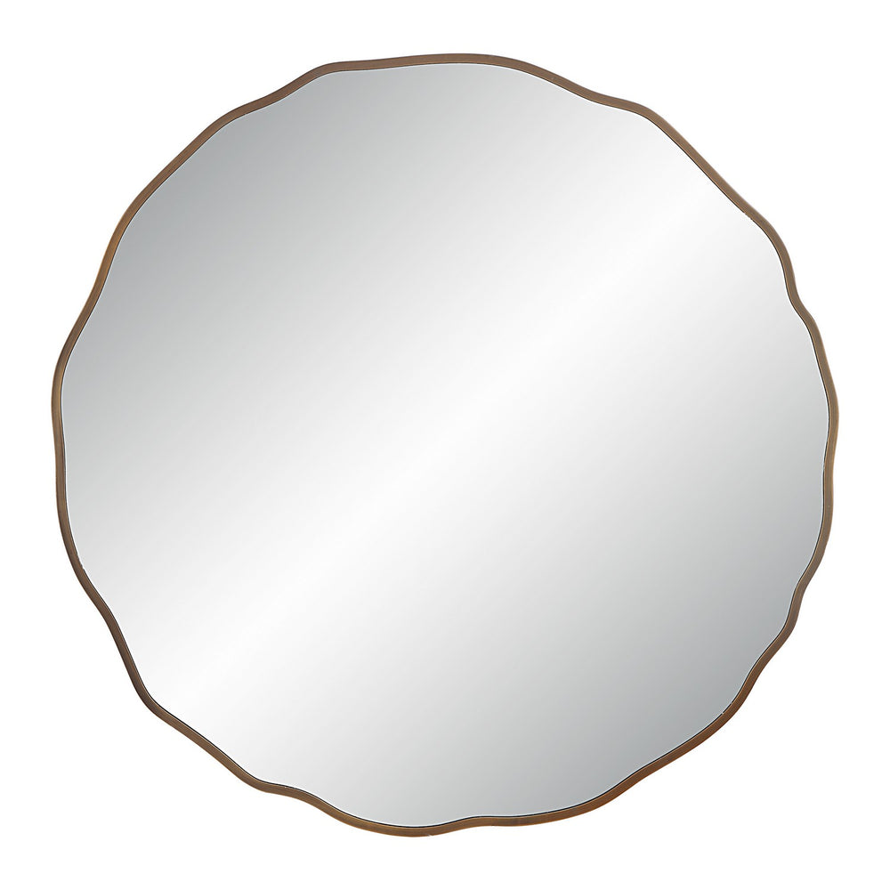 Renwil Canada - Mirror - Bern - DARK ANTIQUE BRUSHED BRASS- Union Lighting Luminaires Decor