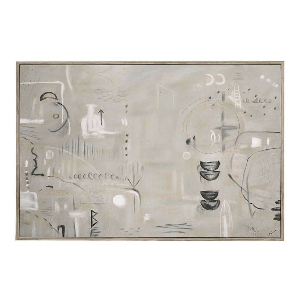 Renwil Canada - Canvas Art - Kore - Light walnut- Union Lighting Luminaires Decor
