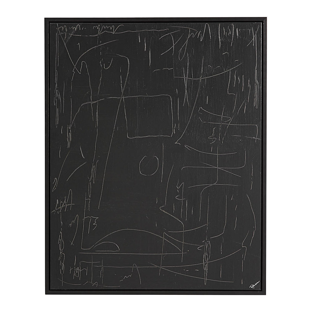 Renwil Canada - Canvas Art - Haiku - Black- Union Lighting Luminaires Decor