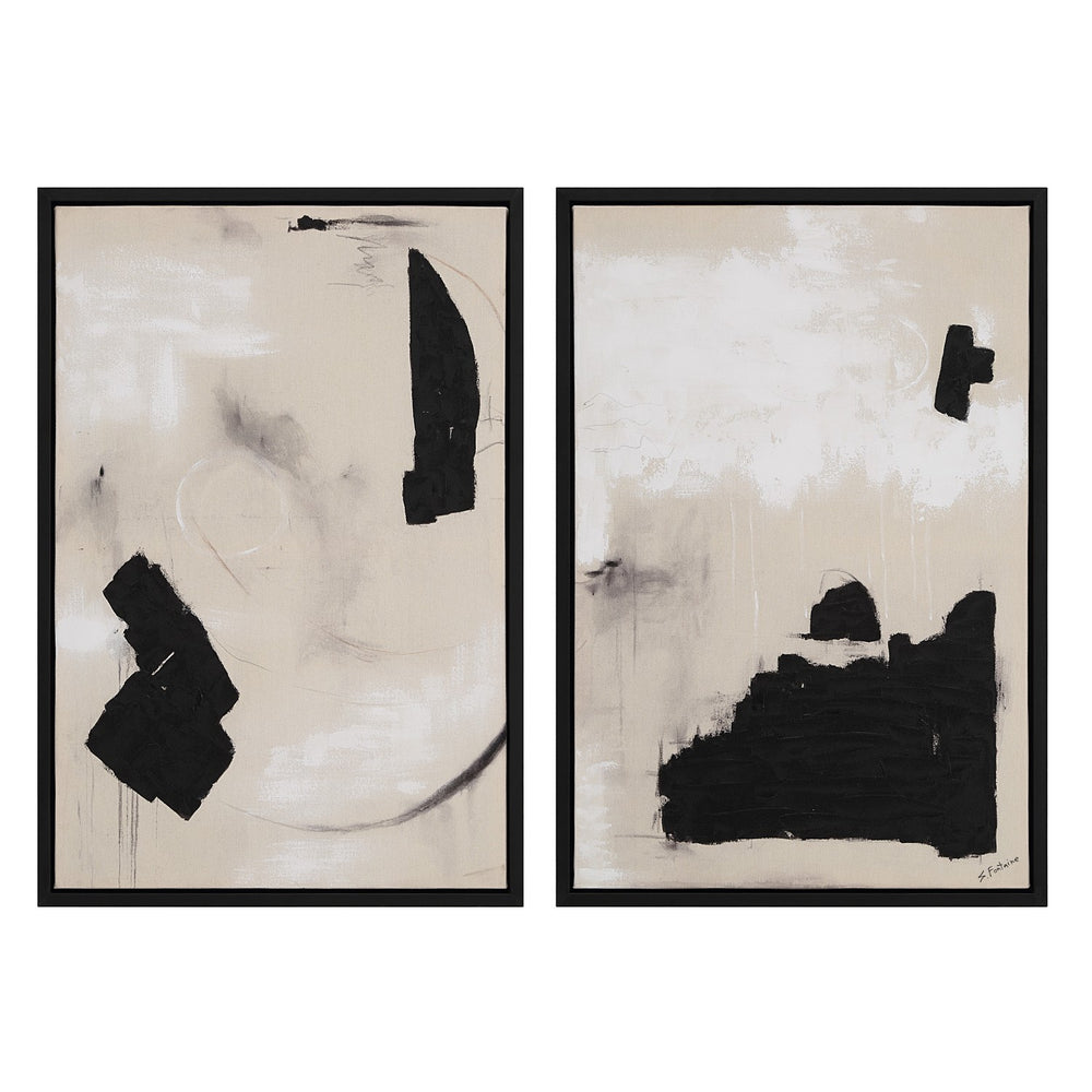 Renwil Canada - Canvas Art - Asia - PAINTED BLACK- Union Lighting Luminaires Decor