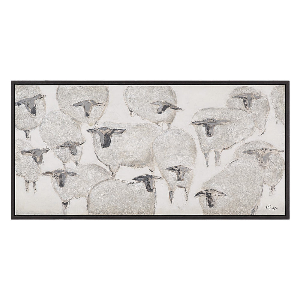 Renwil Canada - Canvas Art - Shah - DARK GREY- Union Lighting Luminaires Decor