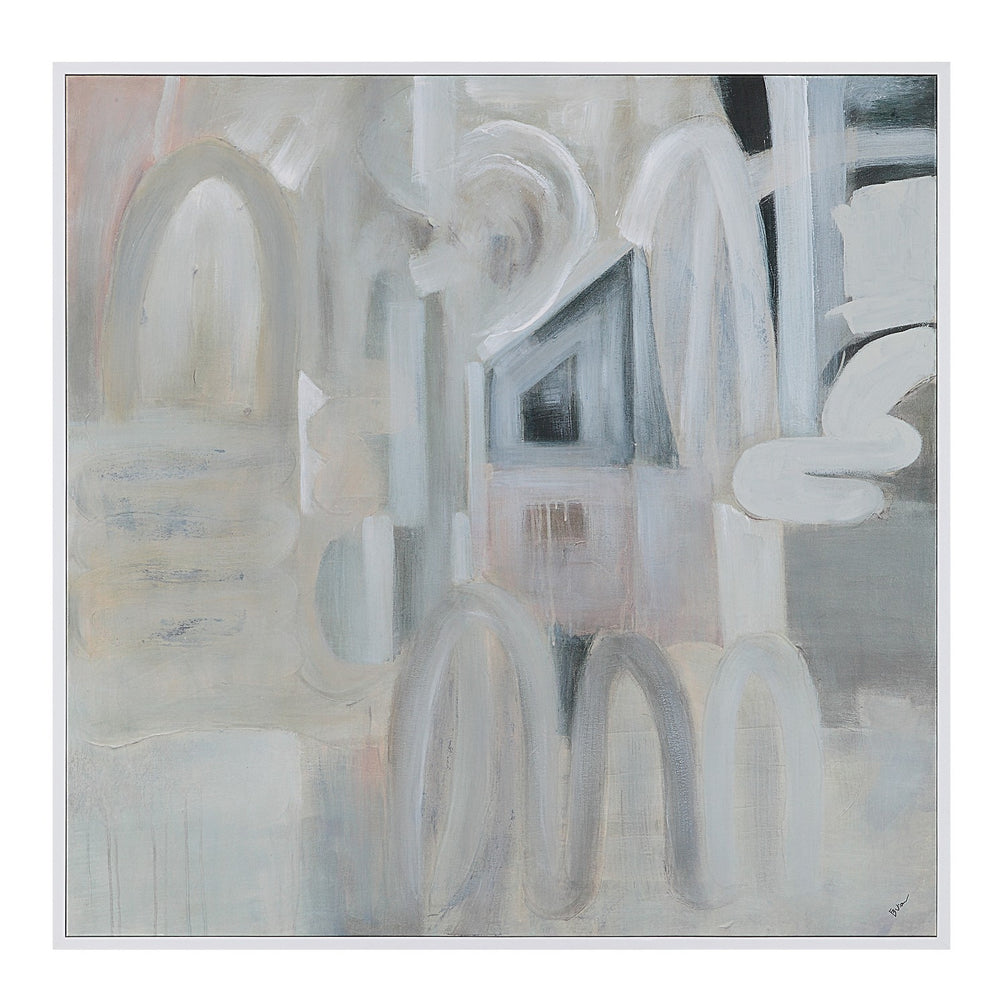 Renwil Canada - Canvas Art - Palazzo - PAINTED WHITE- Union Lighting Luminaires Decor