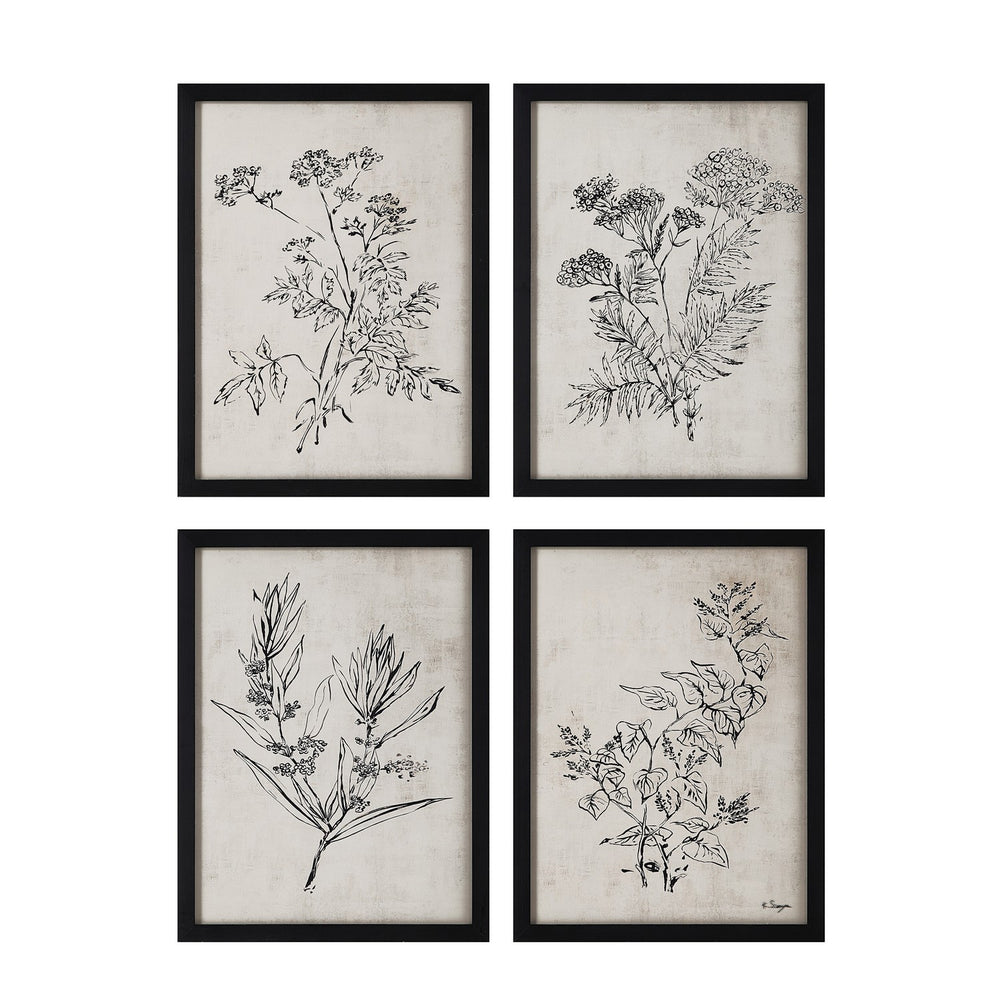 Renwil Canada - Canvas Art - Basset - PAINTED BLACK- Union Lighting Luminaires Decor