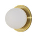 Renwil Canada - LED Wall Sconce - Hugo - Antique Brass- Union Lighting Luminaires Decor