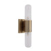 Renwil Canada - LED Wall Sconce - Chiara - Ribbed Clear- Union Lighting Luminaires Decor