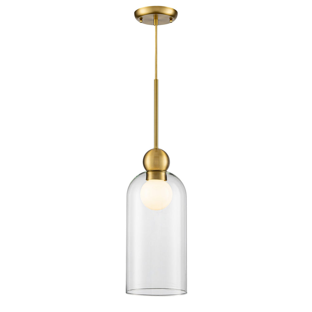 DVI Canada - One Light Pendant - Hariette - Brass- Union Lighting Luminaires Decor