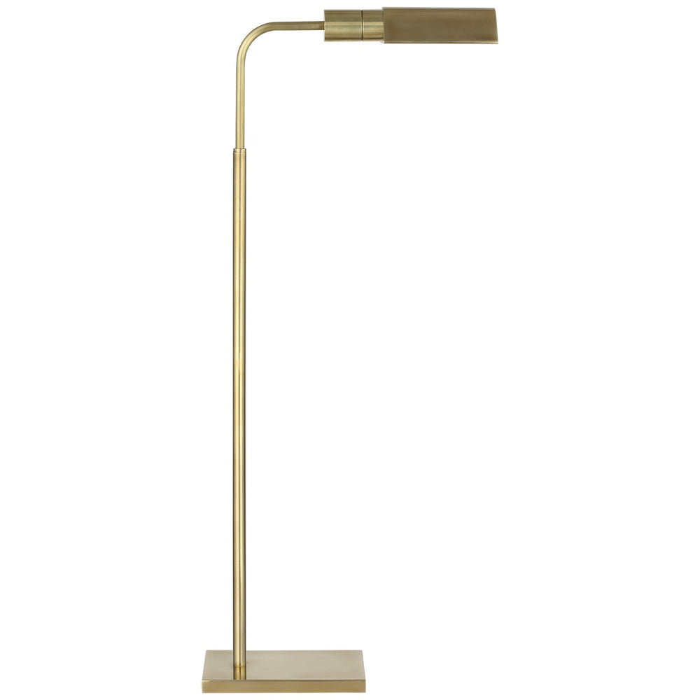 Visual Comfort Signature Canada - LED Floor Lamp - Vc Classic - Hand-Rubbed Antique Brass- Union Lighting Luminaires Decor