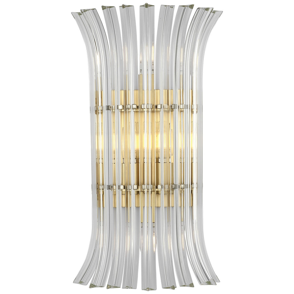 Visual Comfort Signature Canada - LED Wall Sconce - Rhine - Hand-Rubbed Antique Brass- Union Lighting Luminaires Decor
