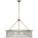Visual Comfort Signature Canada - LED Chandelier - Rhine - Hand-Rubbed Antique Brass- Union Lighting Luminaires Decor