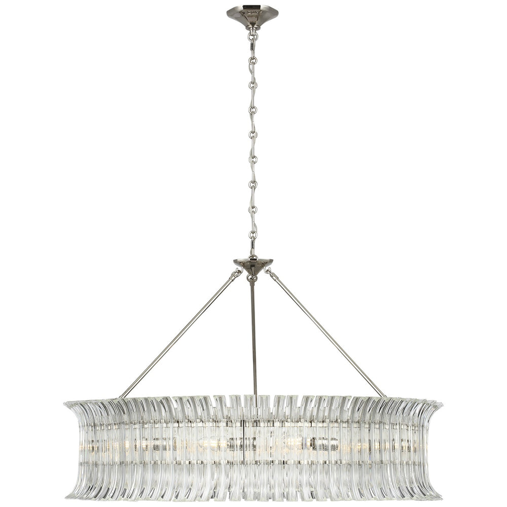 Visual Comfort Signature Canada - LED Chandelier - Rhine - Polished Nickel- Union Lighting Luminaires Decor