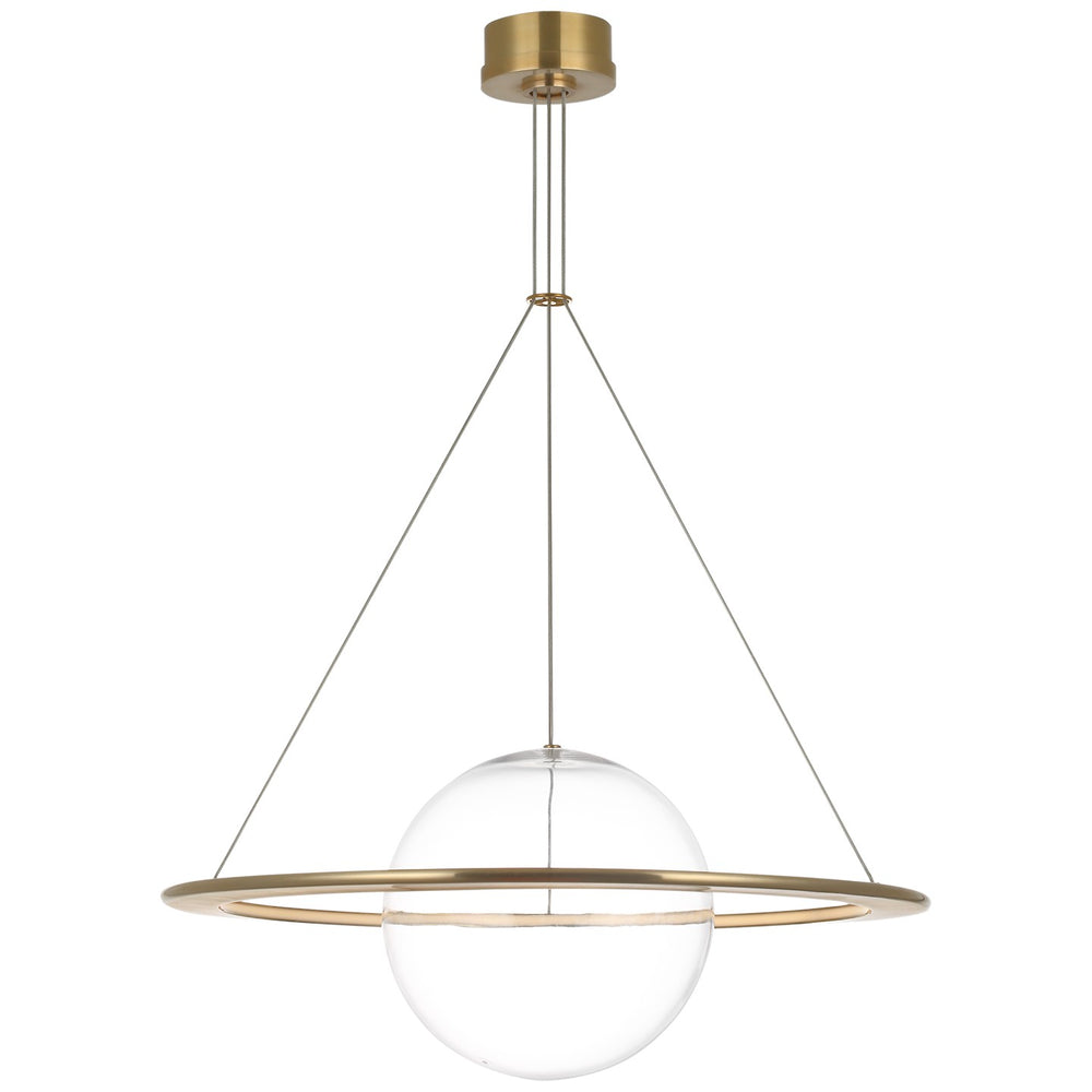 Visual Comfort Signature Canada - LED Chandelier - Cosmos - Soft Brass- Union Lighting Luminaires Decor
