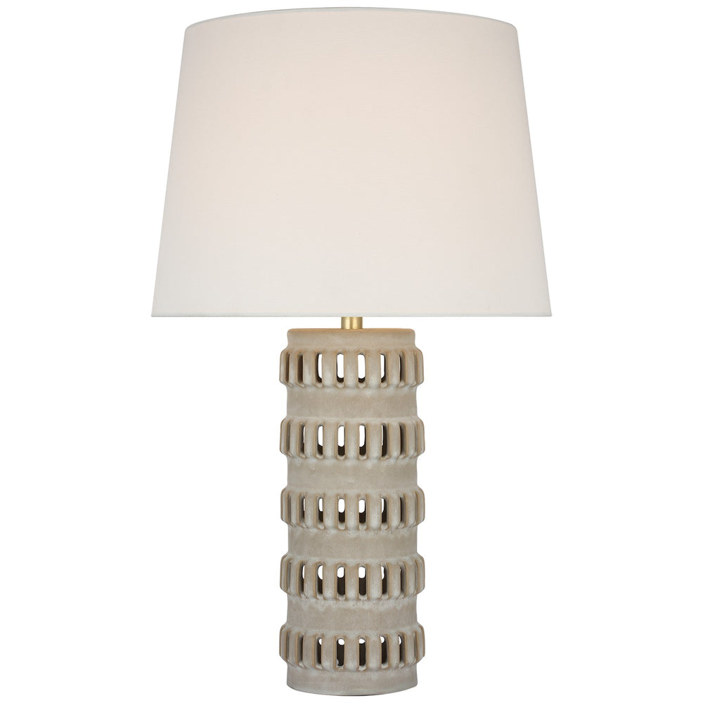 Visual Comfort Signature Canada - LED Table Lamp - Mullin - Dusted Stone- Union Lighting Luminaires Decor