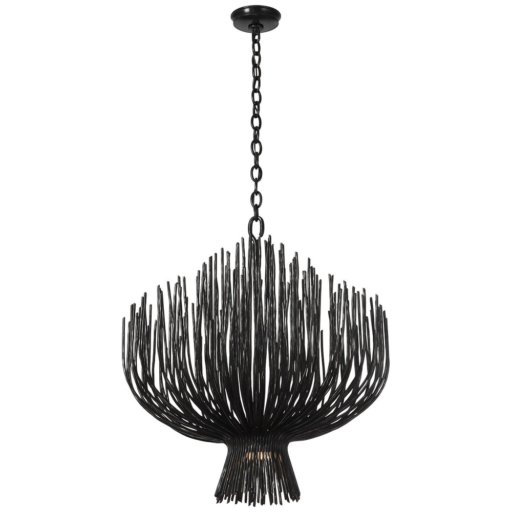 Visual Comfort Signature Canada - LED Chandelier - Astra - Aged Iron- Union Lighting Luminaires Decor