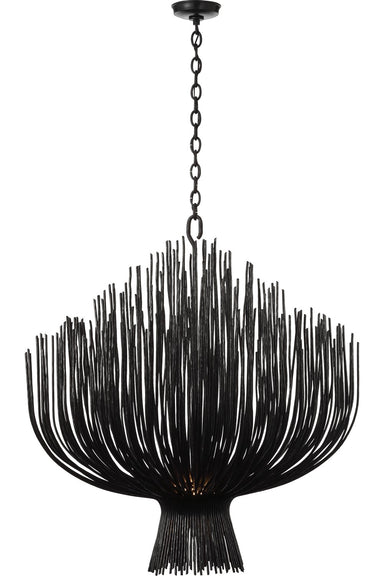 Visual Comfort Signature Canada - LED Chandelier - Astra - Aged Iron- Union Lighting Luminaires Decor