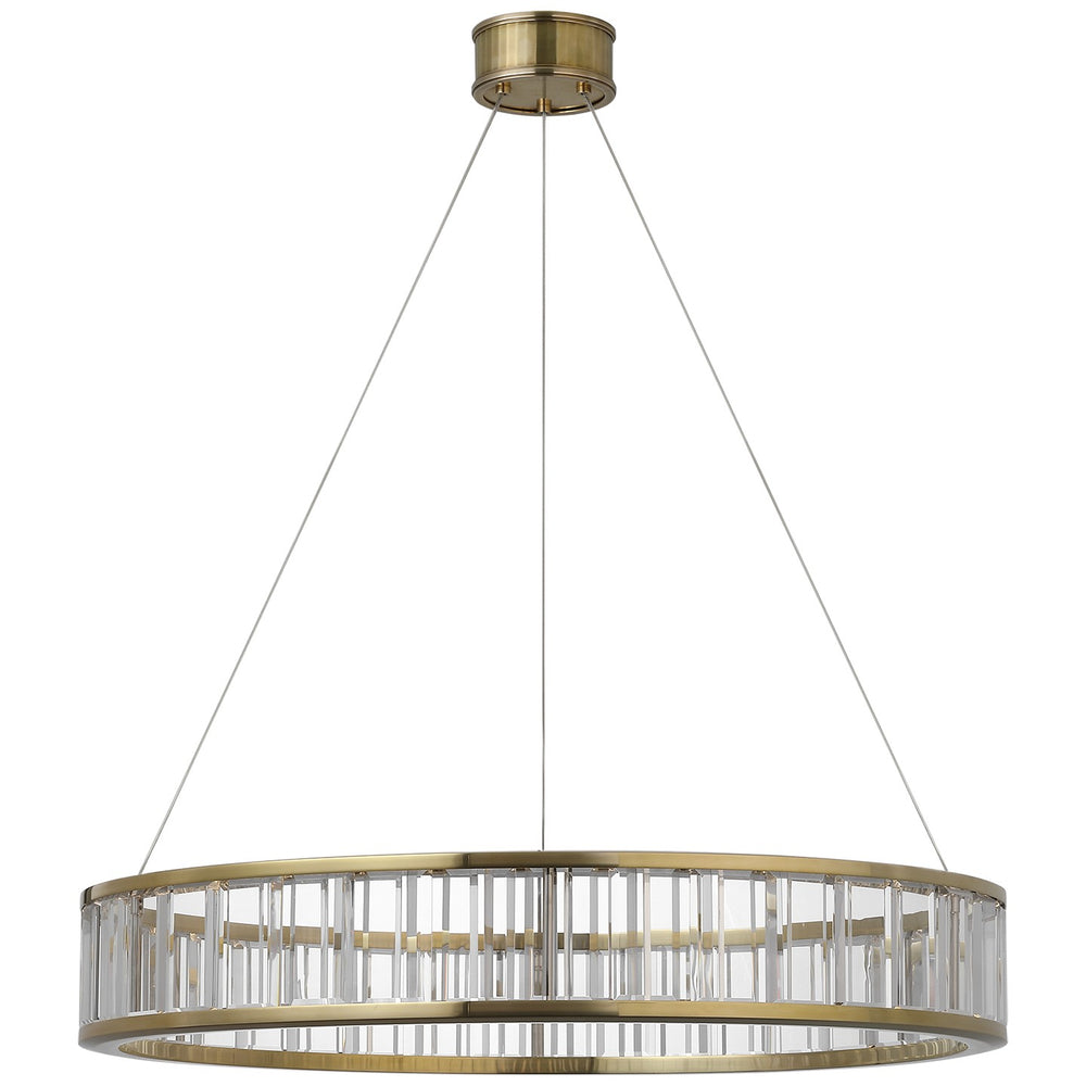 Visual Comfort Signature Canada - LED Chandelier - Iterna - Antique-Burnished Brass- Union Lighting Luminaires Decor