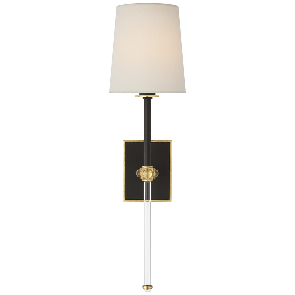 Visual Comfort Signature Canada - LED Wall Sconce - Lucia - Matte Black and Crystal- Union Lighting Luminaires Decor