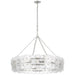 Visual Comfort Signature Canada - LED Chandelier - Gianna - Burnished Silver Leaf- Union Lighting Luminaires Decor