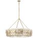 Visual Comfort Signature Canada - LED Chandelier - Gianna - Hand-Rubbed Antique Brass- Union Lighting Luminaires Decor