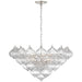 Visual Comfort Signature Canada - LED Chandelier - Caselli - Burnished Silver Leaf- Union Lighting Luminaires Decor