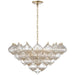 Visual Comfort Signature Canada - LED Chandelier - Caselli - Hand-Rubbed Antique Brass- Union Lighting Luminaires Decor
