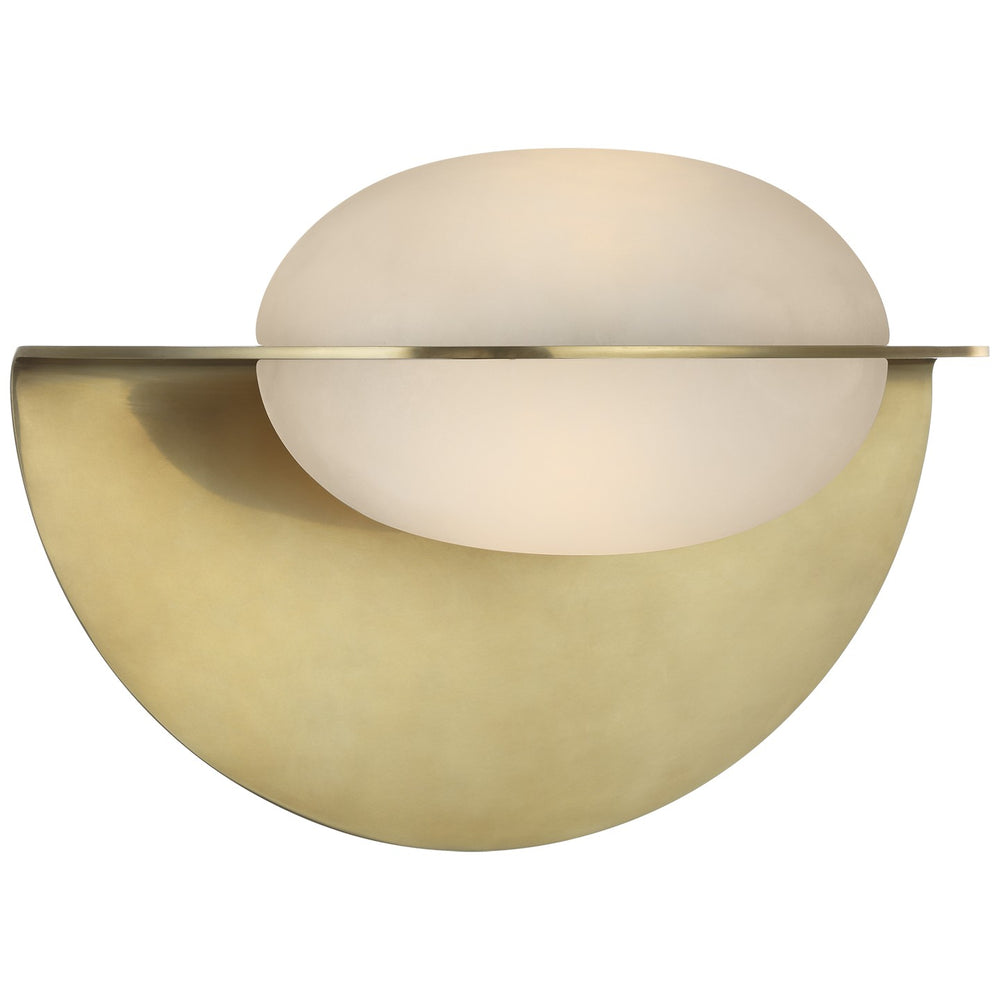 Visual Comfort Signature Canada - LED Wall Sconce - Fosse - Antique-Burnished Brass- Union Lighting Luminaires Decor