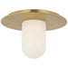Visual Comfort Signature Canada - LED Flush Mount - Fosse - Antique-Burnished Brass- Union Lighting Luminaires Decor