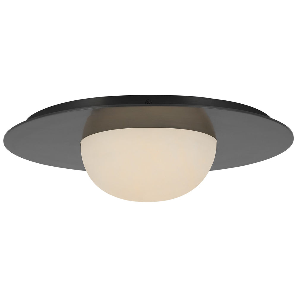 Visual Comfort Signature Canada - LED Flush Mount - Fosse - Bronze- Union Lighting Luminaires Decor