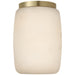 Visual Comfort Signature Canada - LED Flush Mount - Formosa - Alabaster and Antique-Burnished Brass- Union Lighting Luminaires Decor