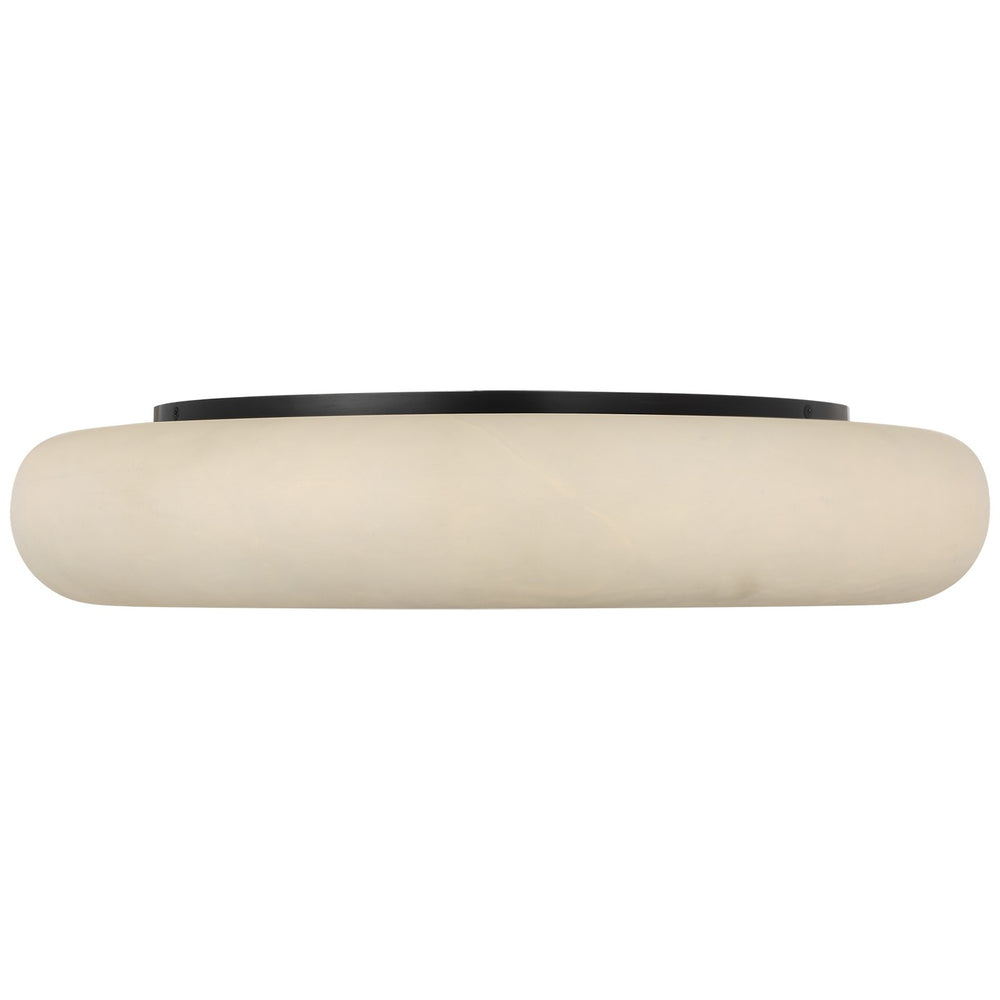 Visual Comfort Signature Canada - LED Flush Mount - Formosa - Alabaster and Bronze- Union Lighting Luminaires Decor