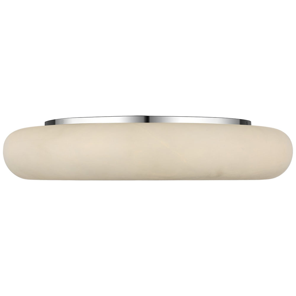 Visual Comfort Signature Canada - LED Flush Mount - Formosa - Alabaster and Polished Nickel- Union Lighting Luminaires Decor