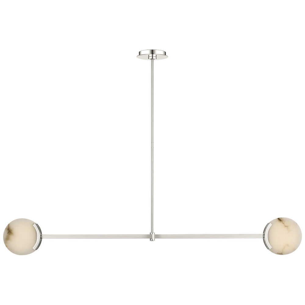 Visual Comfort Signature Canada - LED Pendant - Melange - Polished Nickel- Union Lighting Luminaires Decor