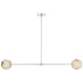 Visual Comfort Signature Canada - LED Pendant - Melange - Polished Nickel- Union Lighting Luminaires Decor