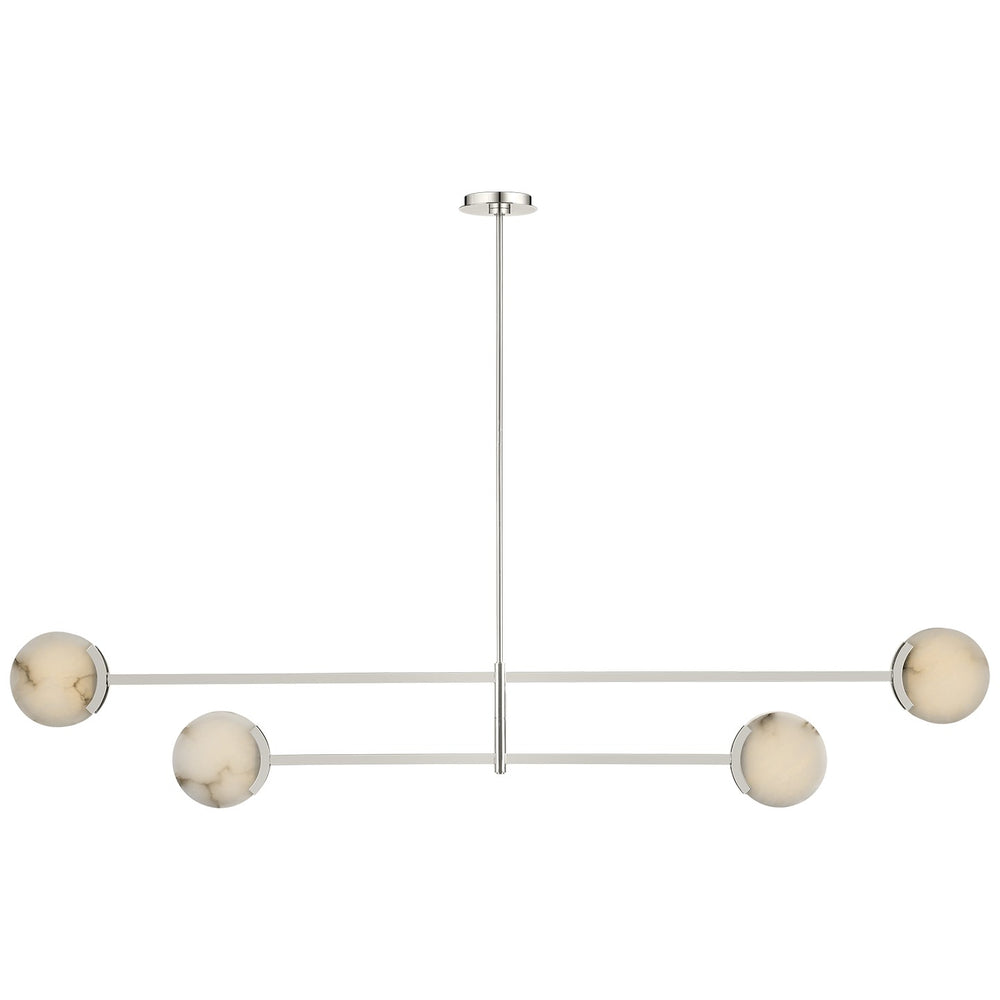 Visual Comfort Signature Canada - LED Chandelier - Melange - Polished Nickel- Union Lighting Luminaires Decor