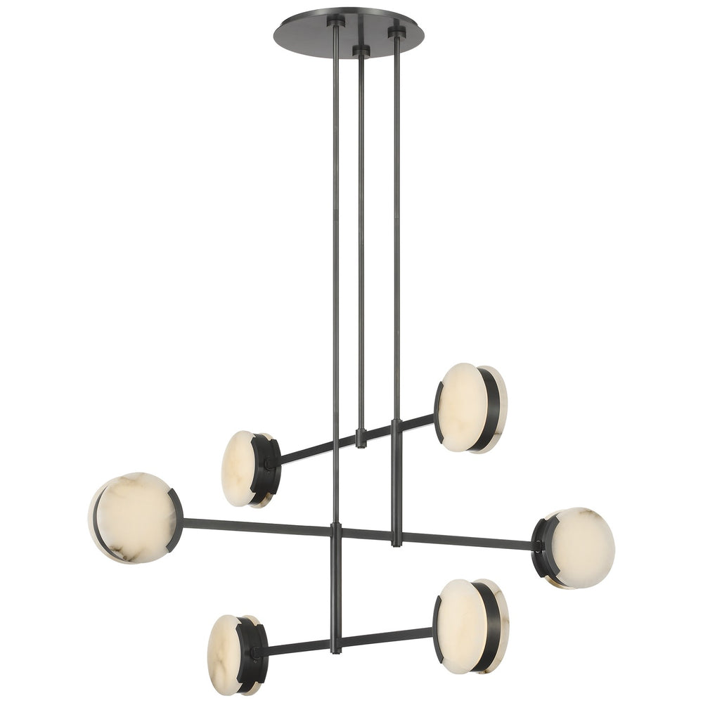 Visual Comfort Signature Canada - LED Chandelier - Melange - Bronze- Union Lighting Luminaires Decor