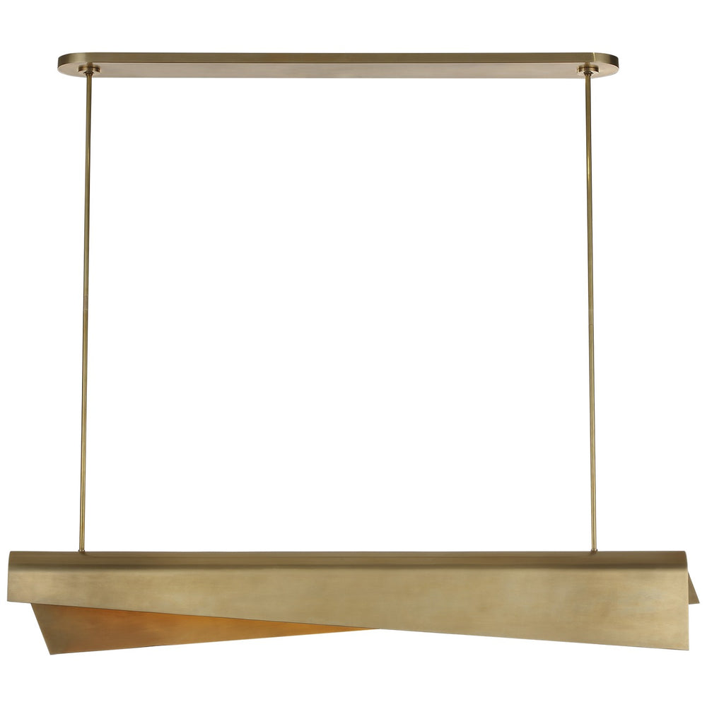 Visual Comfort Signature Canada - LED Pendant - Piel - Antique-Burnished Brass- Union Lighting Luminaires Decor