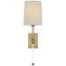 Visual Comfort Signature Canada - LED Wall Sconce - Camille - Hand-Rubbed Antique Brass- Union Lighting Luminaires Decor