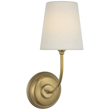 Visual Comfort Signature Canada - LED Wall Sconce - Vendome - Hand-Rubbed Antique Brass- Union Lighting Luminaires Decor