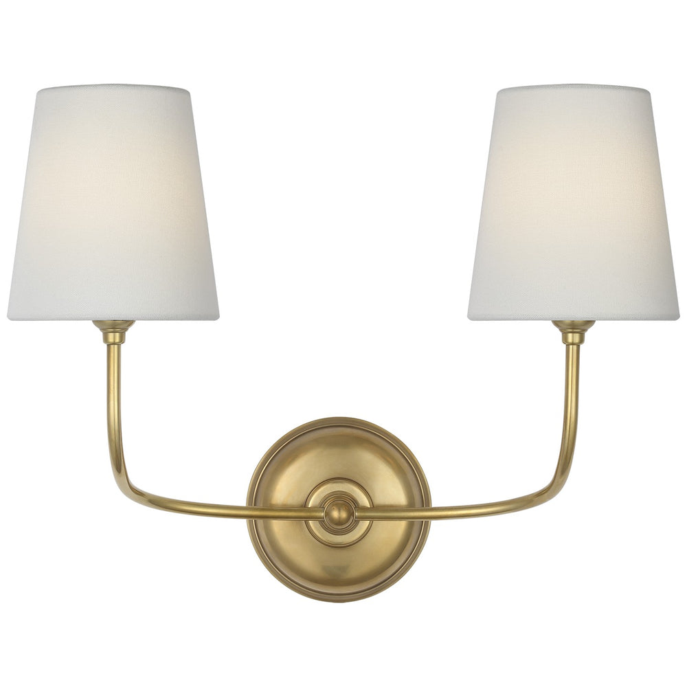 Visual Comfort Signature Canada - LED Wall Sconce - Vendome - Hand-Rubbed Antique Brass- Union Lighting Luminaires Decor