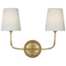 Visual Comfort Signature Canada - LED Wall Sconce - Vendome - Hand-Rubbed Antique Brass- Union Lighting Luminaires Decor