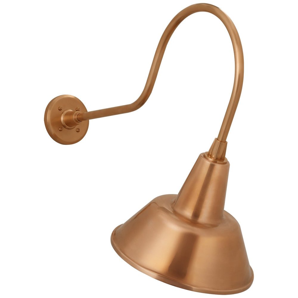 Visual Comfort Signature Canada - LED Barn Light - Academy Barn Light - Soft Copper- Union Lighting Luminaires Decor