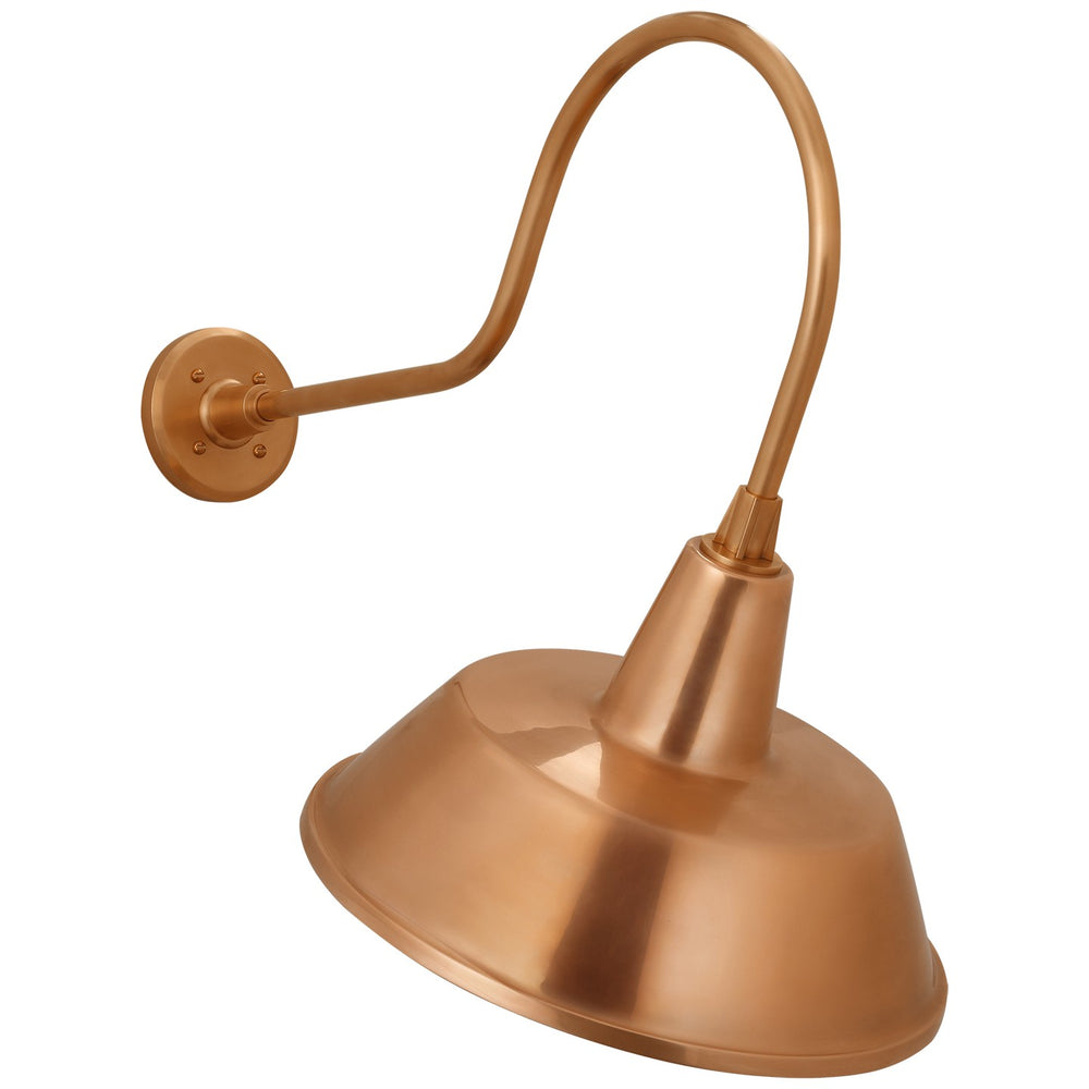 Visual Comfort Signature Canada - LED Barn Light - Academy Barn Light - Soft Copper- Union Lighting Luminaires Decor