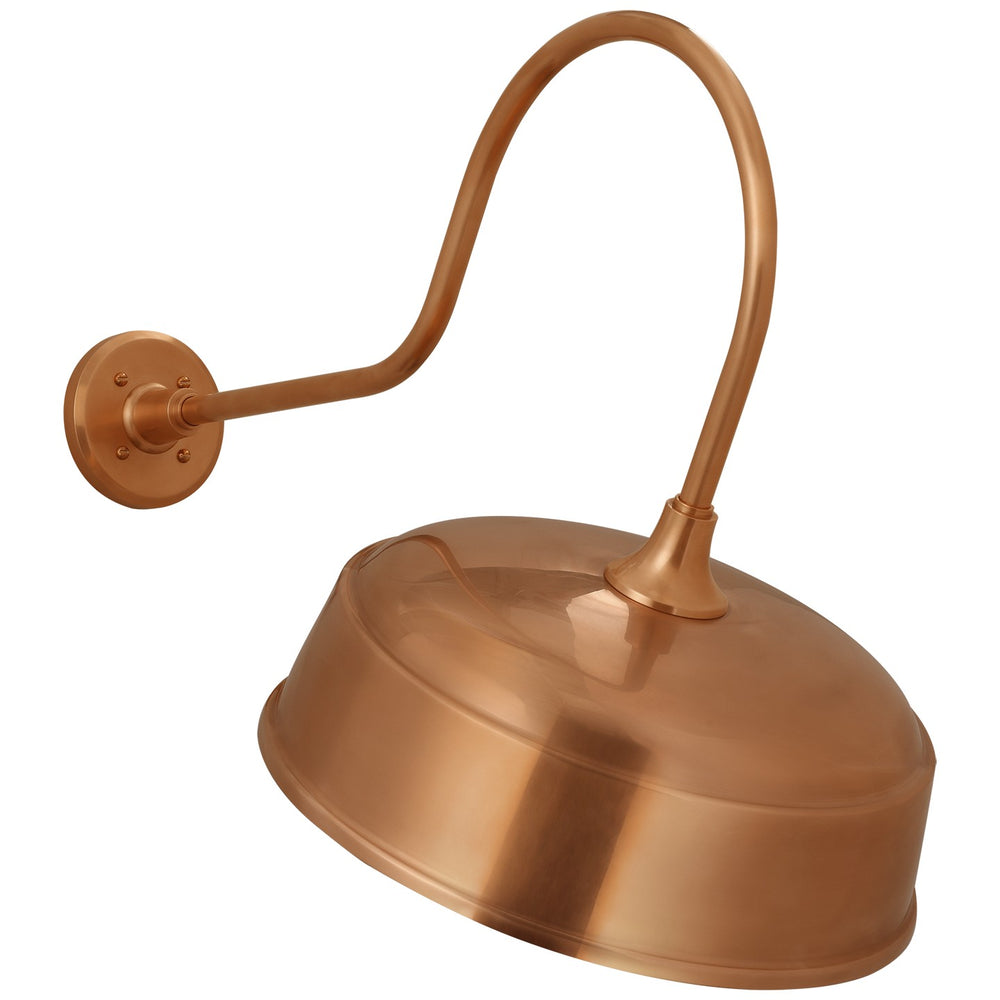 Visual Comfort Signature Canada - LED Barn Light - Academy Barn Light - Soft Copper- Union Lighting Luminaires Decor